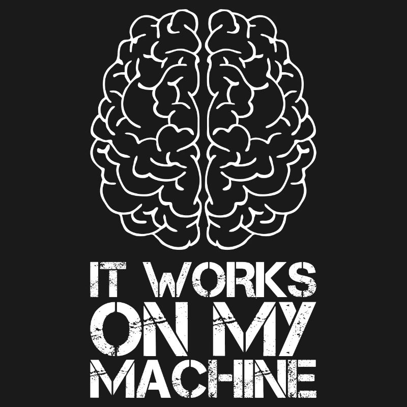 It works on my machine for programming fans white