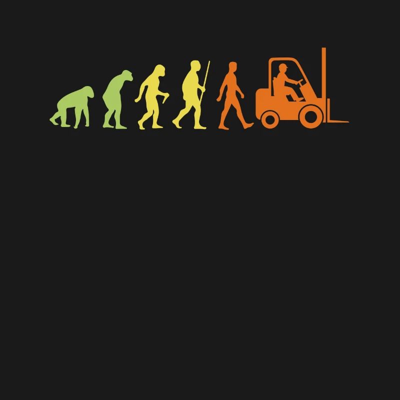 Evolution zur Gabelstapler-Arbeitskraft