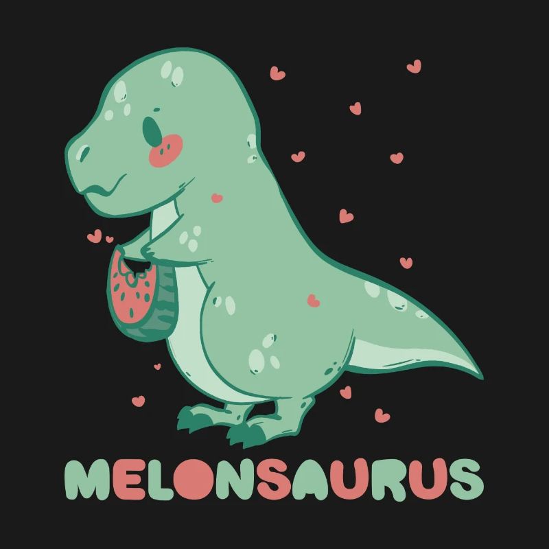Pastèque pastèque végétarienne T Rex