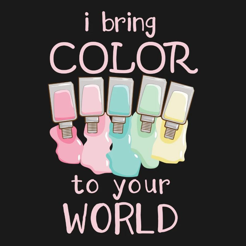 J’apporte de la couleur à votre monde Nail Tech