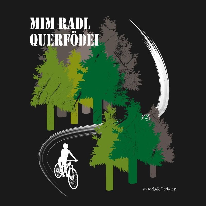 mim Radl querfödei - mit dem Rad quer Feld ein