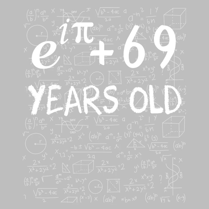 68th Birthday 68 Years Euler Identity Math Gift