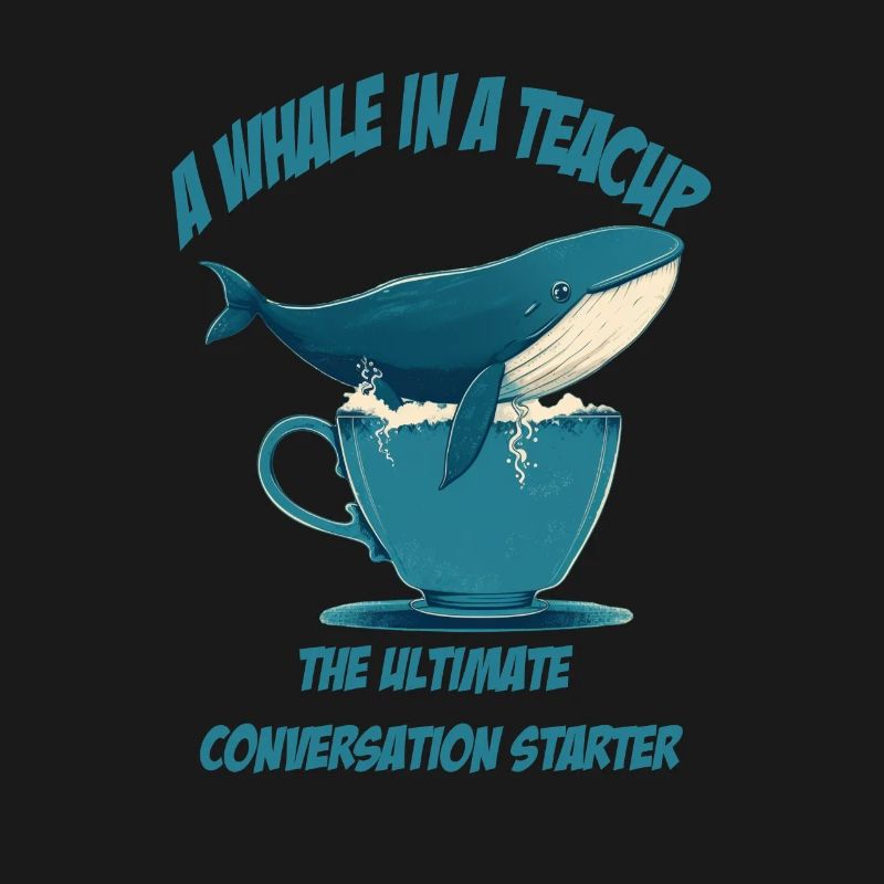 Whale in teacup conversation starter