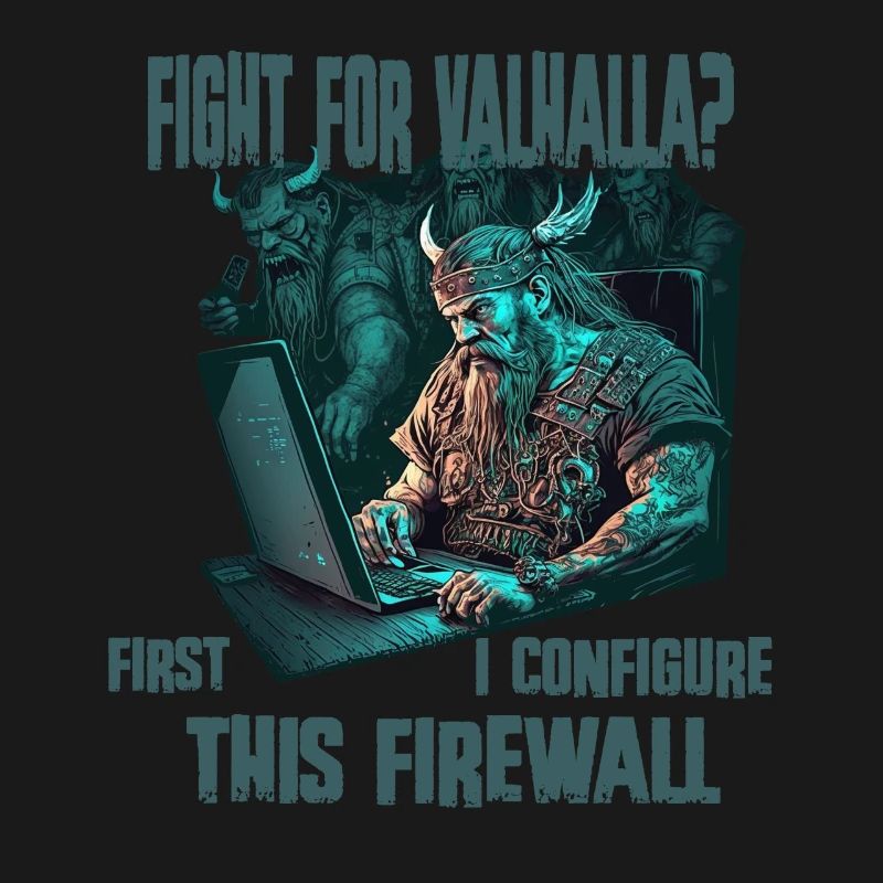 Firewall first Wikinger programmierer