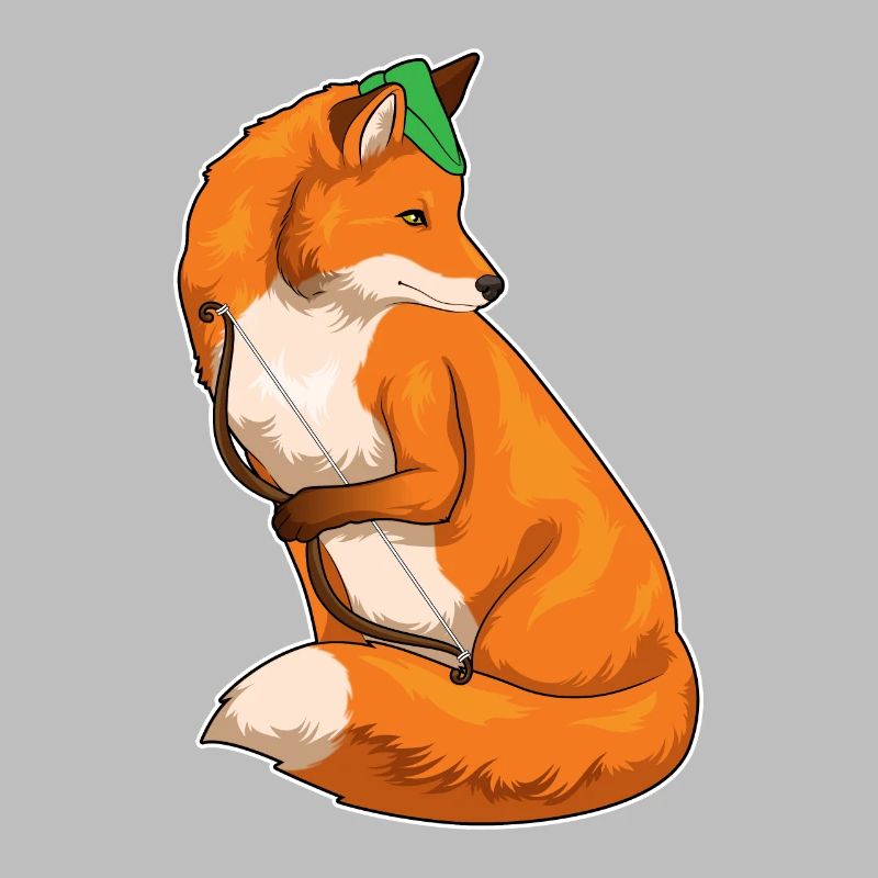 Fuchs Bogenschütze Bogen