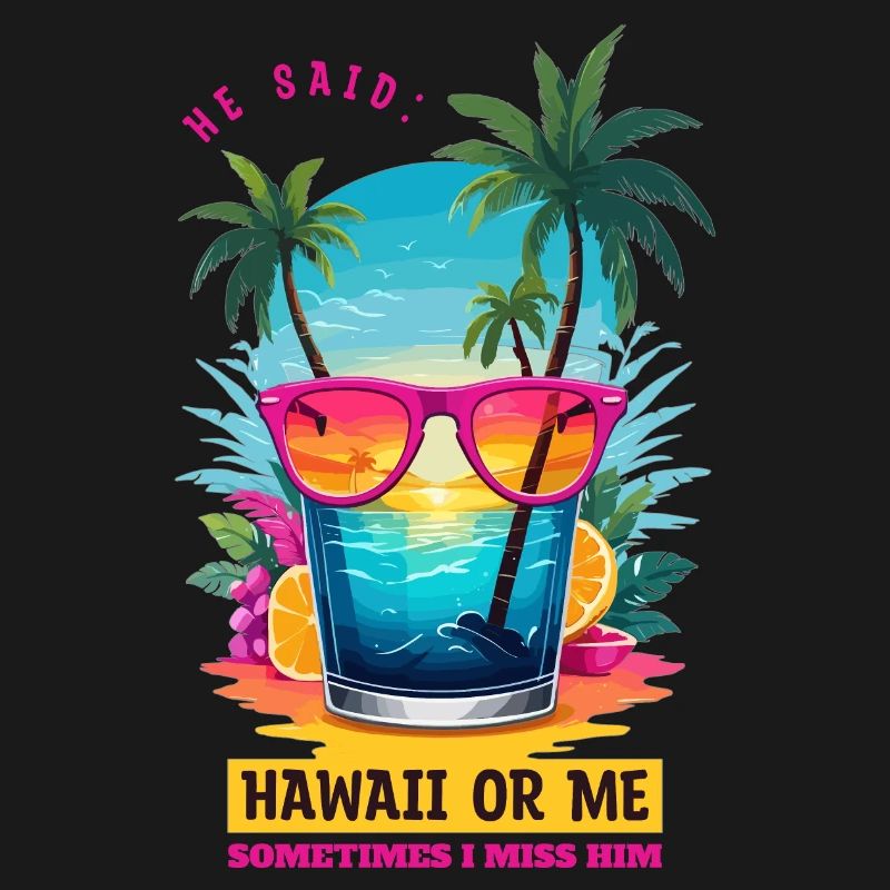 Er sagte: Hawaii oder ich