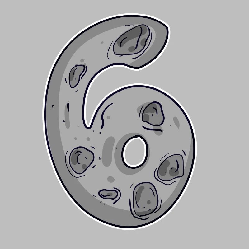 Numéro 6 Numéro Lune de l’espace