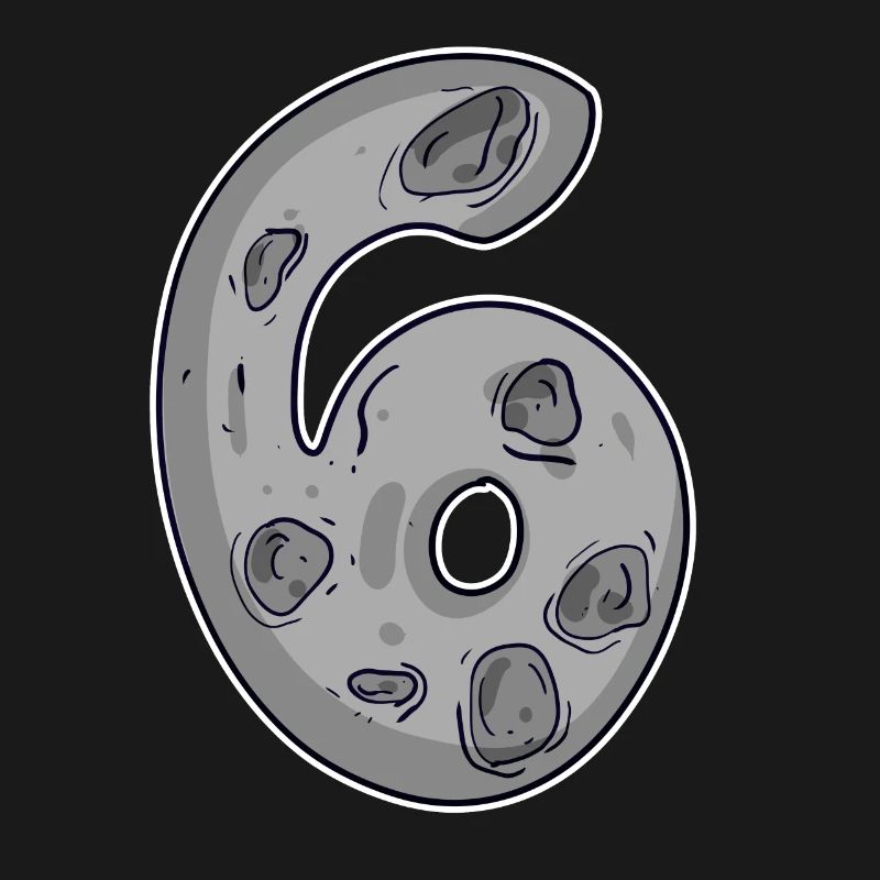 Numéro 6 Numéro Lune de l’espace