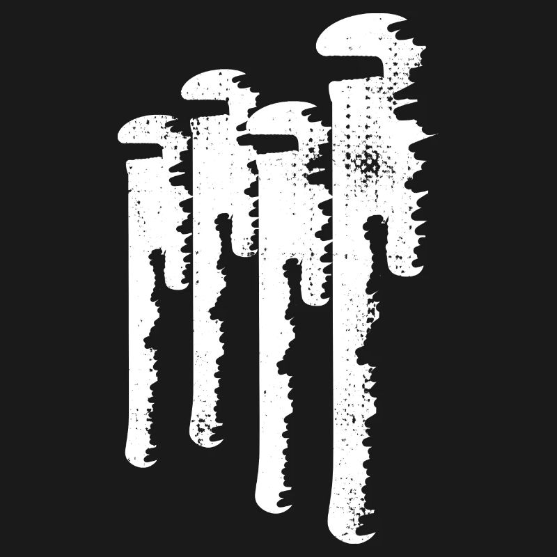 Dessin de clé à pipe à eau