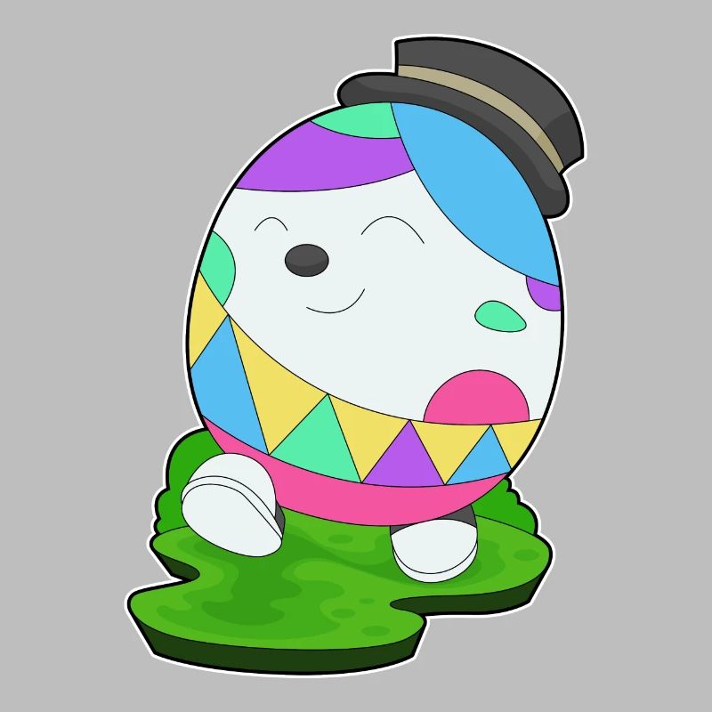 Easter Easter Egg Cylinder