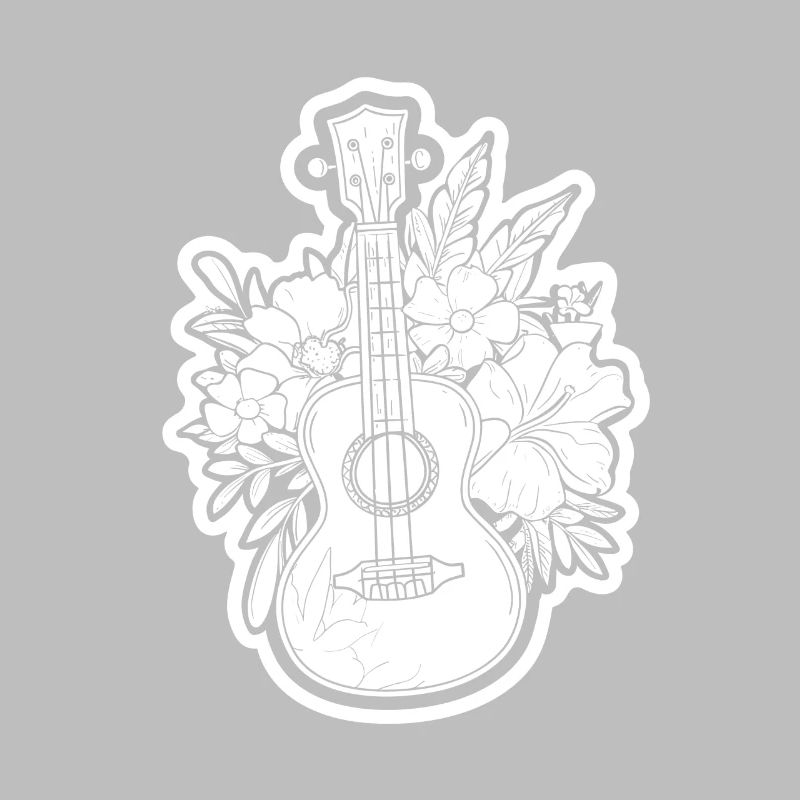 Ukulele Comic Look