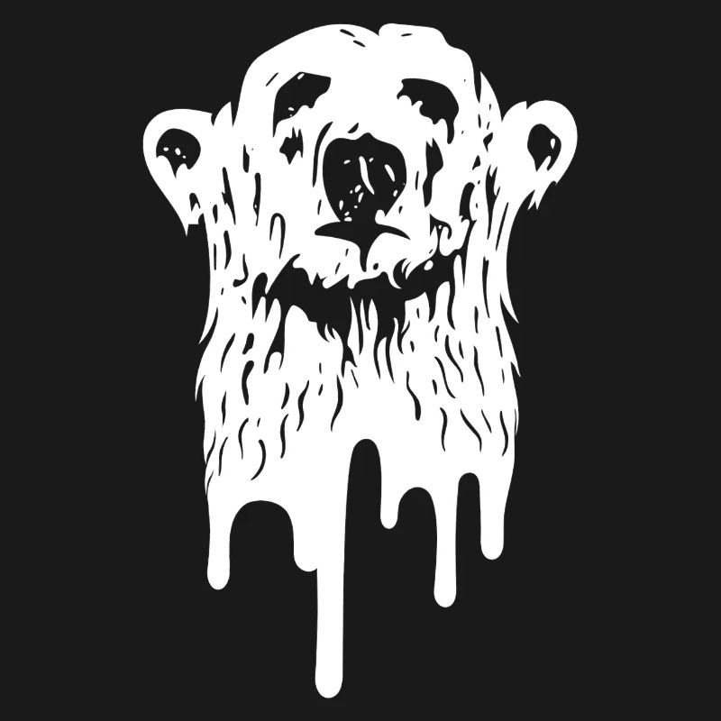 Der Eisbär schmilzt