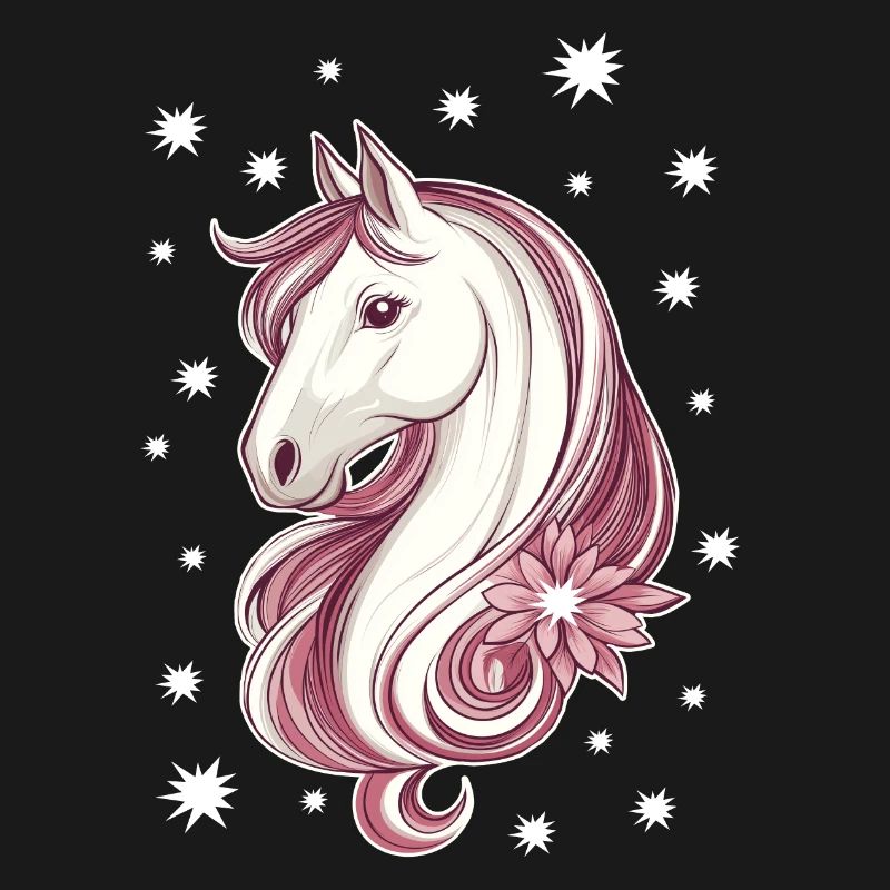 Cavallo con stelle