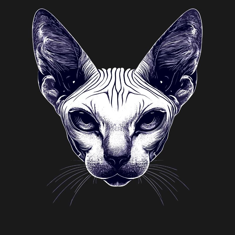 Chat Sphynx Chat Sphynx Chat Canadien Mignon Sphinx