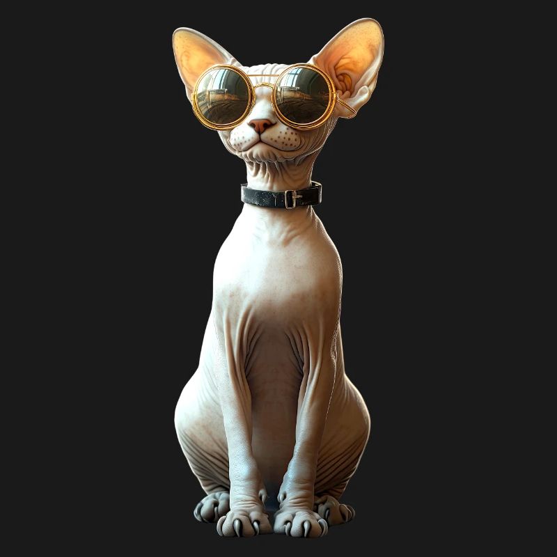 Chat Sphynx Chat Sphynx Chat Canadien Mignon Sphinx