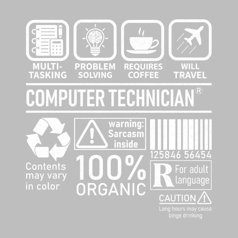 Technicien en informatique multitâche résolution de problèmes
