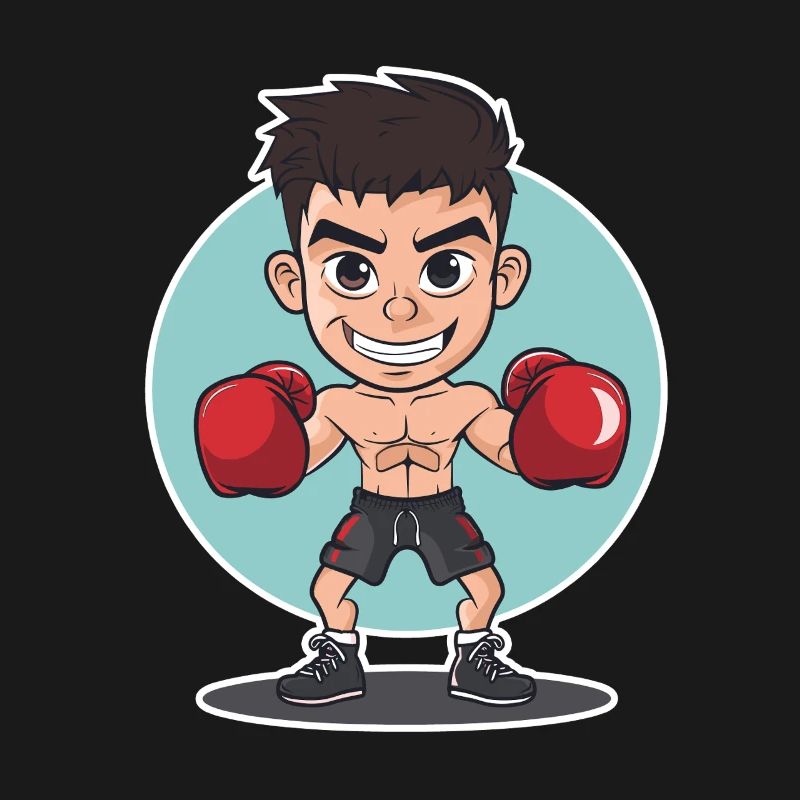 Boxer Comic Look