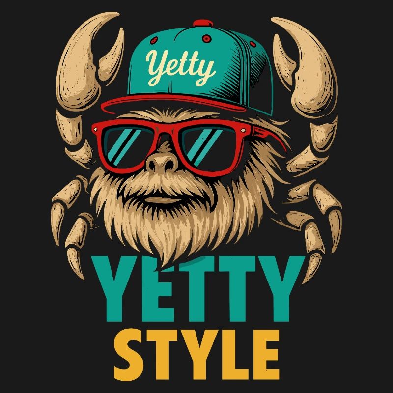 Graphisme Yeti Style Yetty