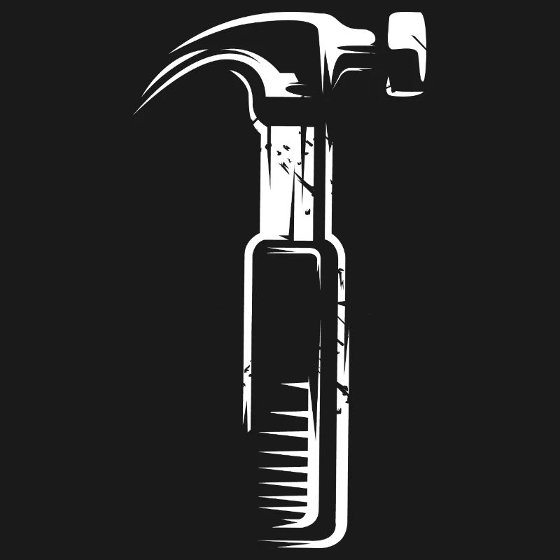 Hammer with Scratch Effect - Tools Artisans