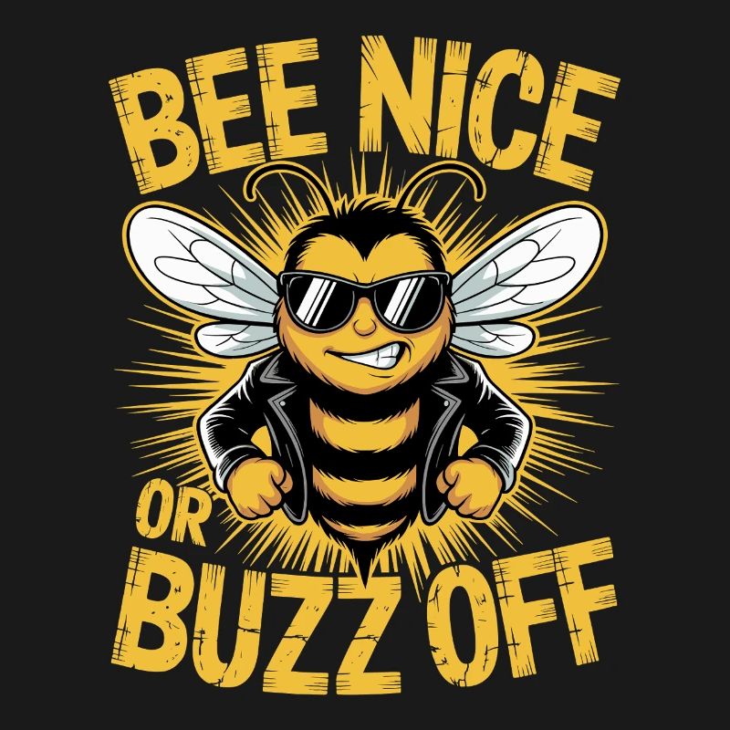 Bee Beekeeper Bee Nice Or Buzz Off Beekeeper