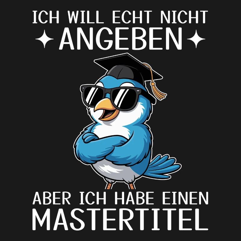Master Abschluss geschafft - Mastertitel