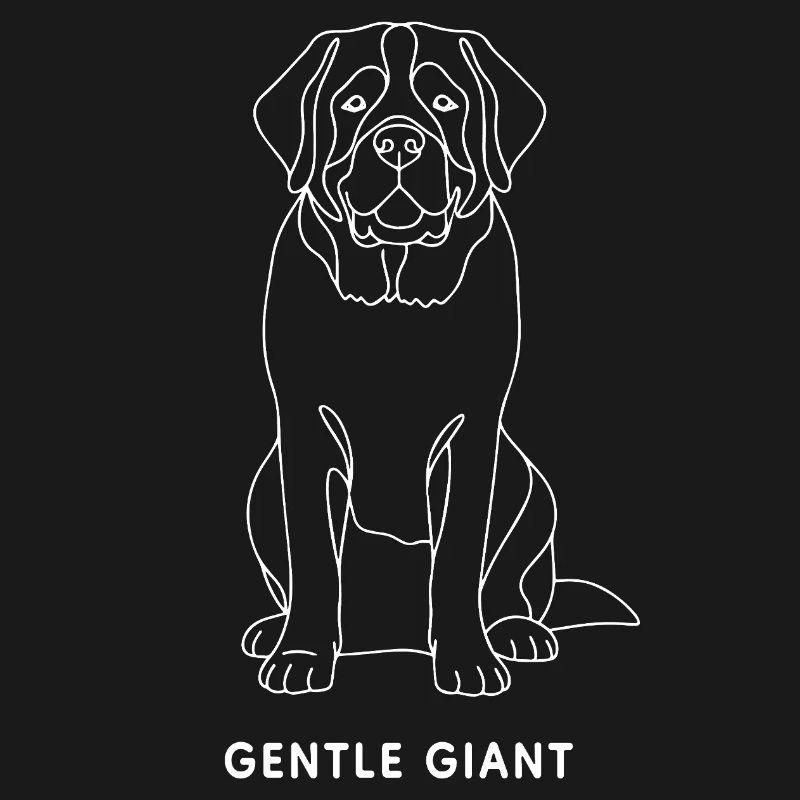 Gentil Géant Saint-Bernard