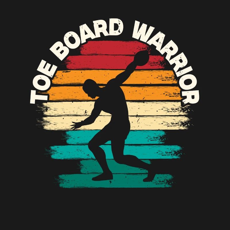 Lancer du poids Lancer du poids Toe Board Warrior