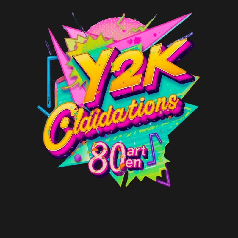 Conception de célébration rétro Y2K