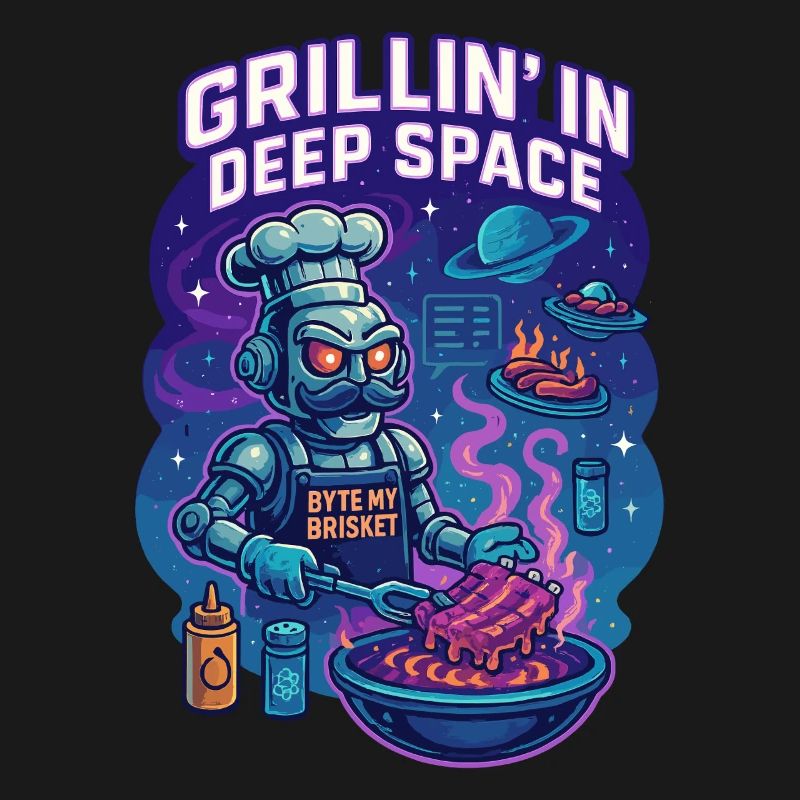 Griller dans l’espace lointain avec Byte My Brisket