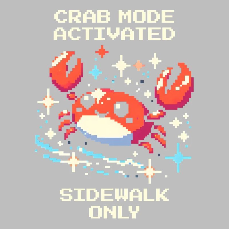 Crab mode activated: sideways only | Crab