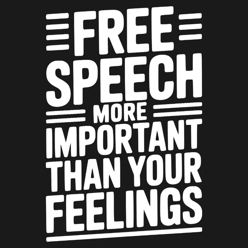 La liberté d’expression est plus importante que les sentiments