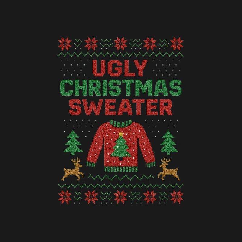 Pull de Noël moche Weihnachtspullover Hässlich