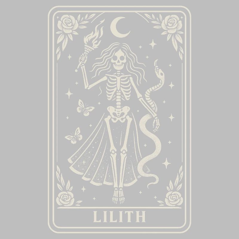 Lilith Squelette Déesse Clair de Lune