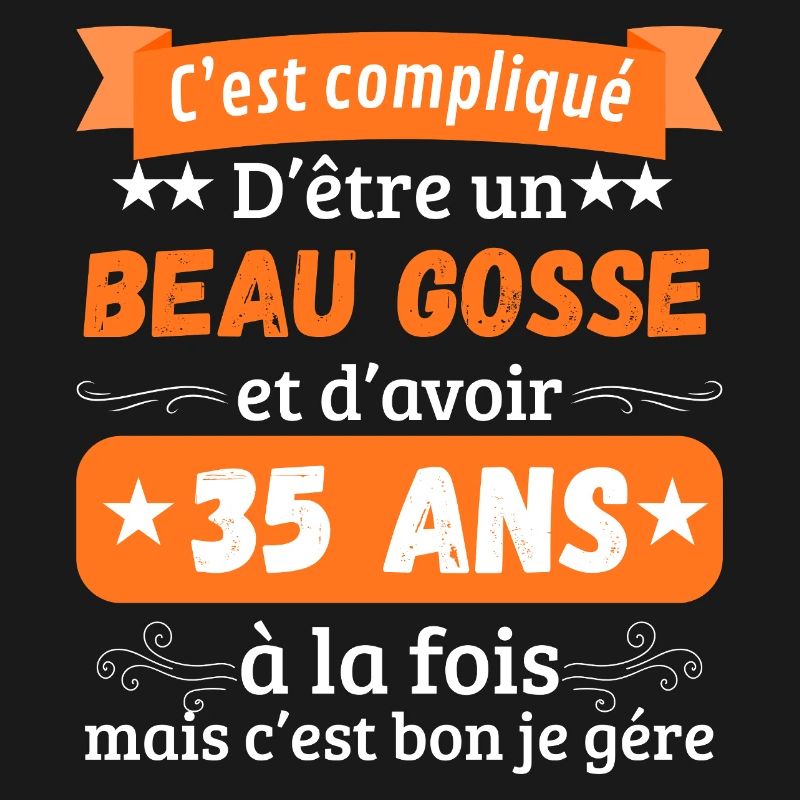 Funny Original 35th Birthday Gift Idea Man