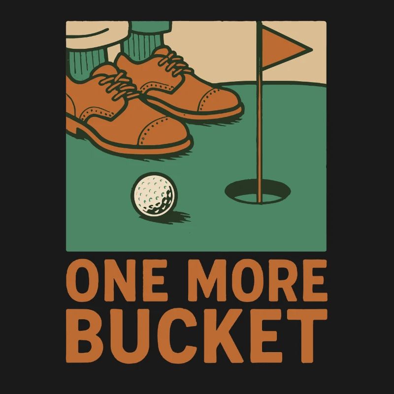 Lustiger Golf Noch ein Eimer Golf Liebhaber Golfer