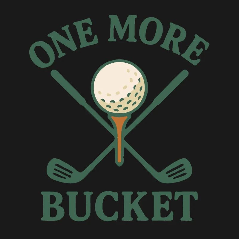 Ein weiterer Eimer Golfschläger Fun Design