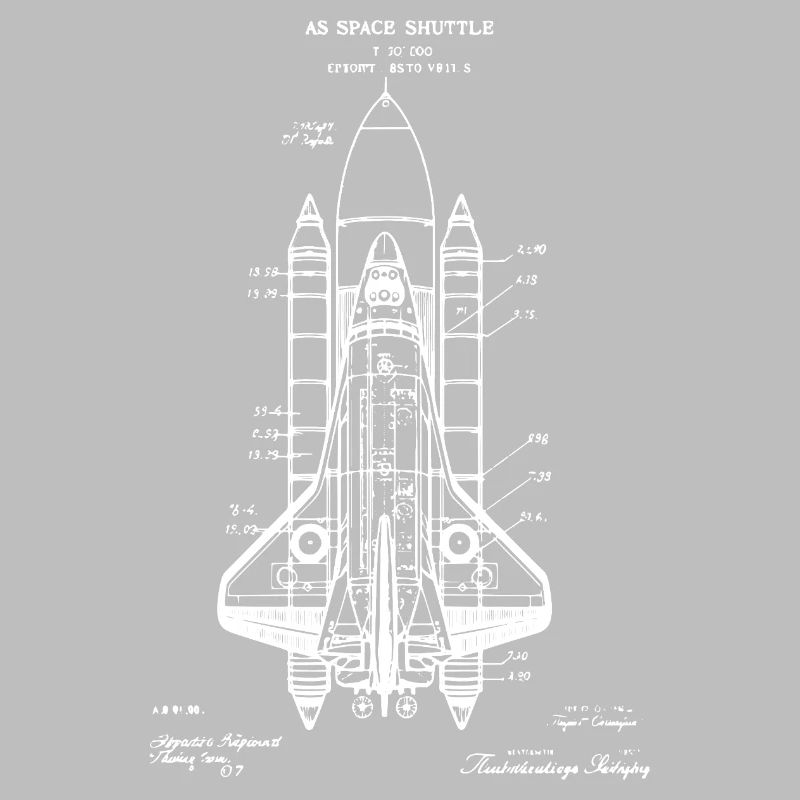 Plan de la navette spatiale