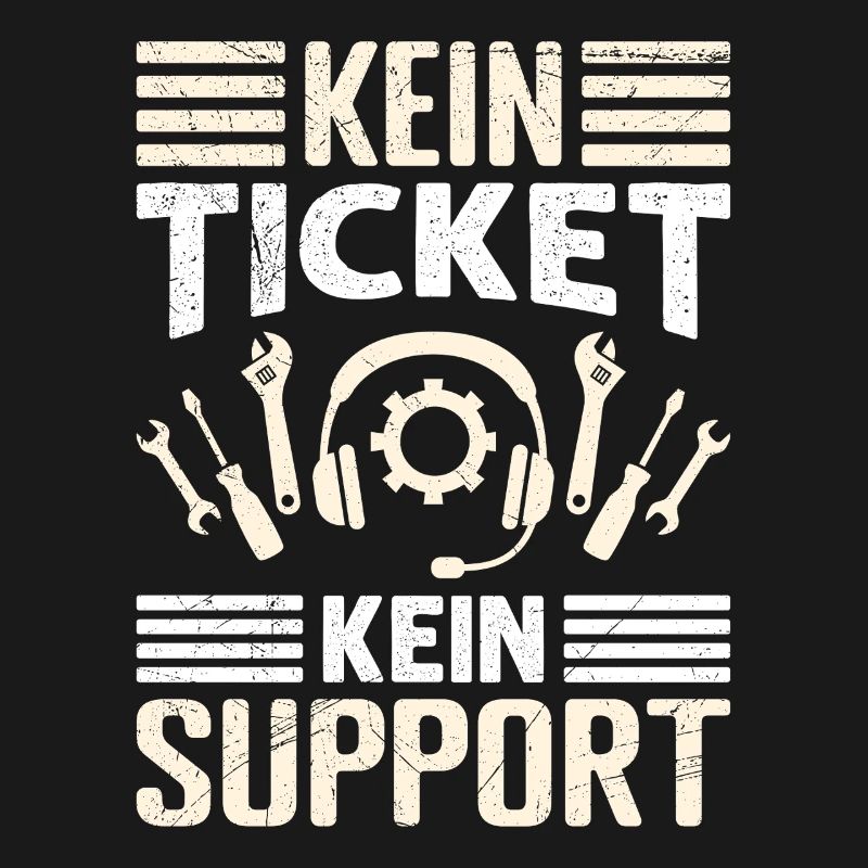 Nerd Computer PAS DE TICKET PAS DE SUPPORT DRÔLE