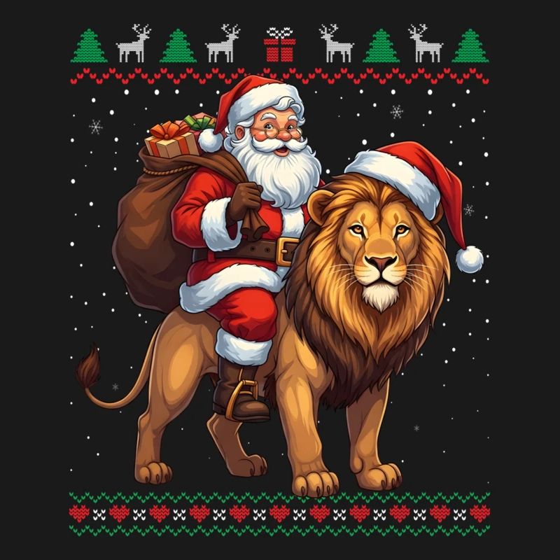 Fun Ugly Santa Weihnachtspullover