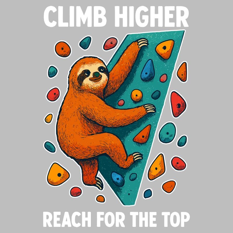 Bouldering Sloth Climbing Boulder Climber