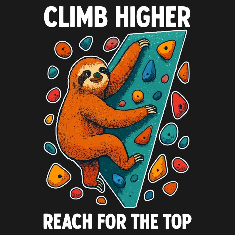 Bouldering Sloth Climbing Boulder Climber