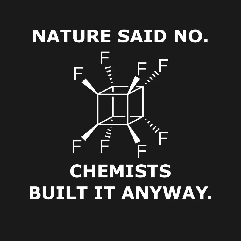 Perfluoro-Cuban Molecule – Chemie Science