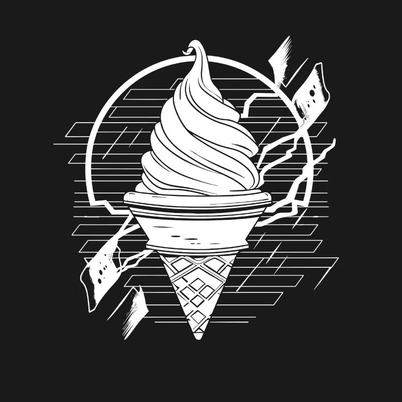 Dessin de glace douce