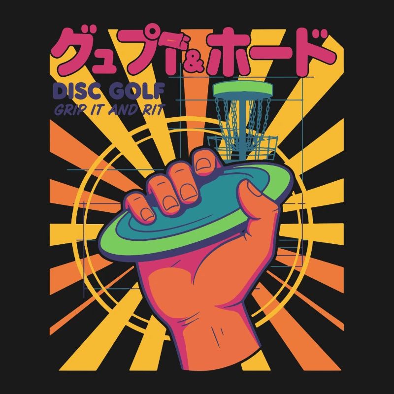 Disc Golf Grippe-le et Rip It Flying Disc Fun