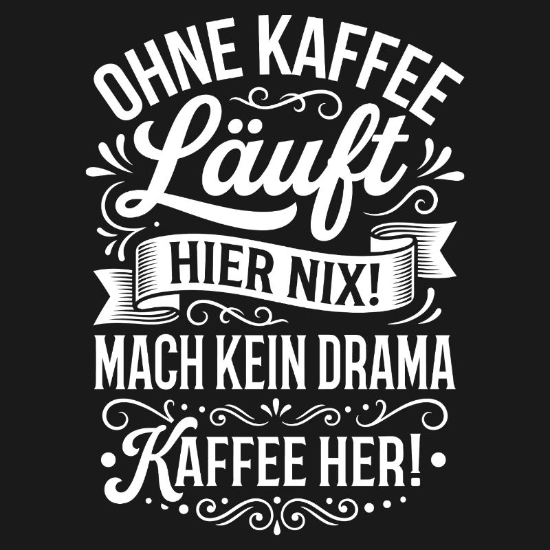Nothing works here without coffee!