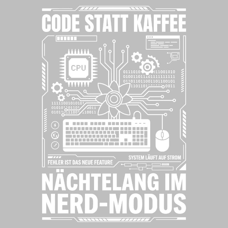 Code au lieu de mode nerd du café