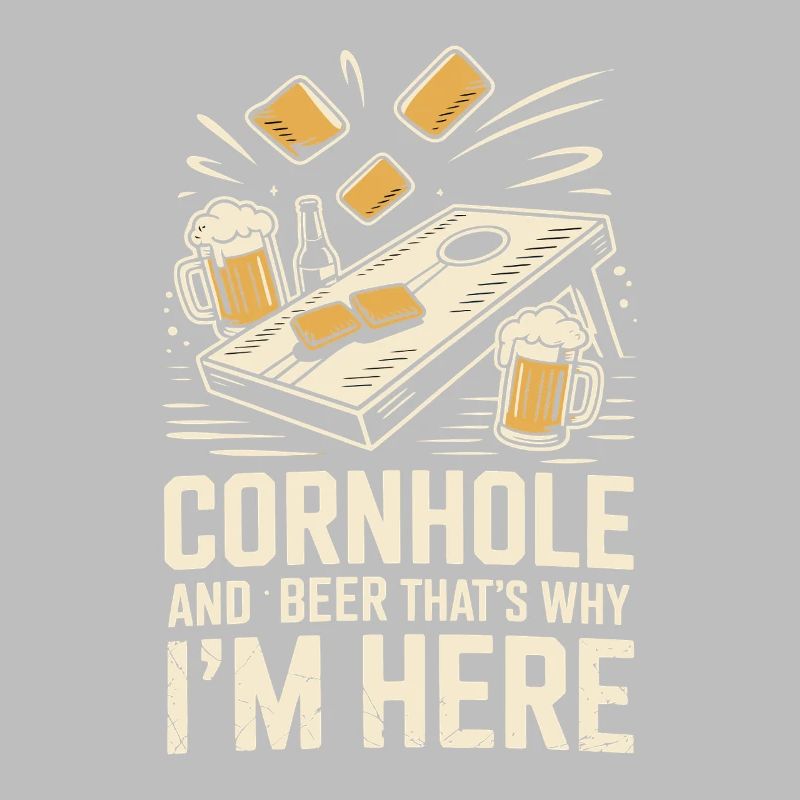 Cornhole And Beer 