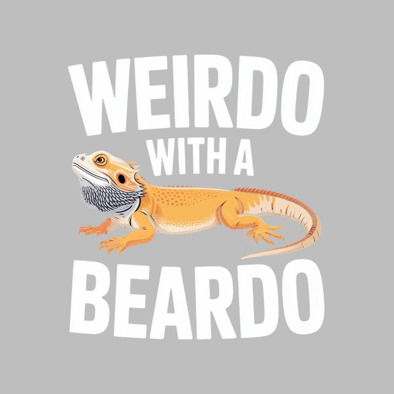 Beardo Lizard Caption Tee