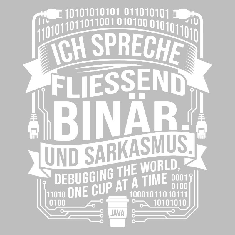 Coding Binärer Kaffee Sarkasmus