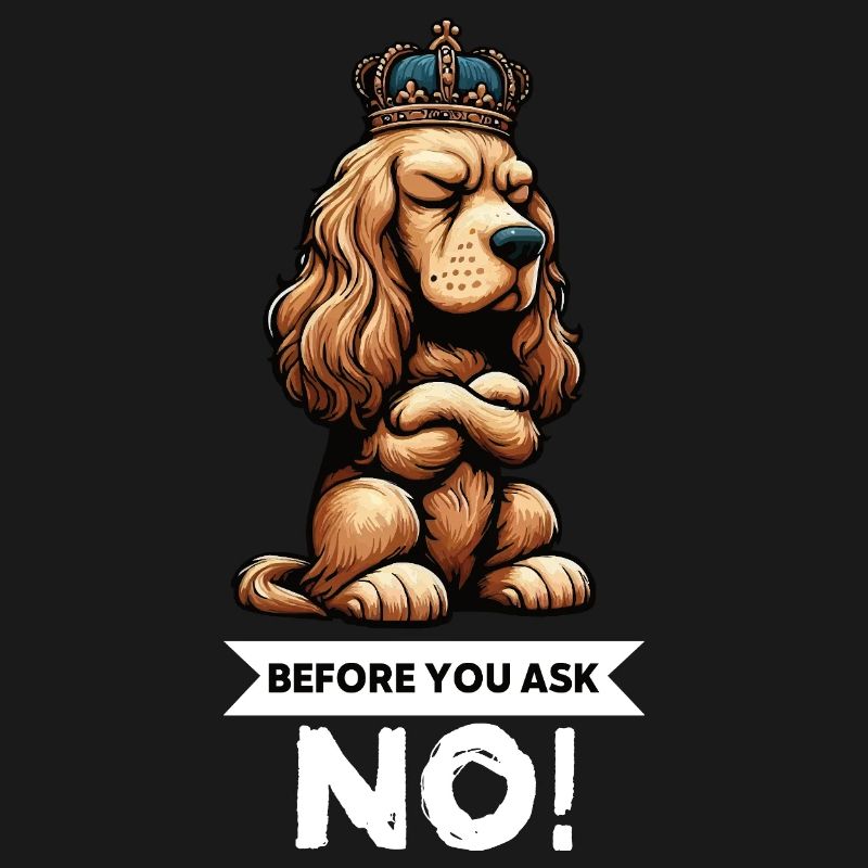 Before You Ask Cocker Spaniel Cockerhund 